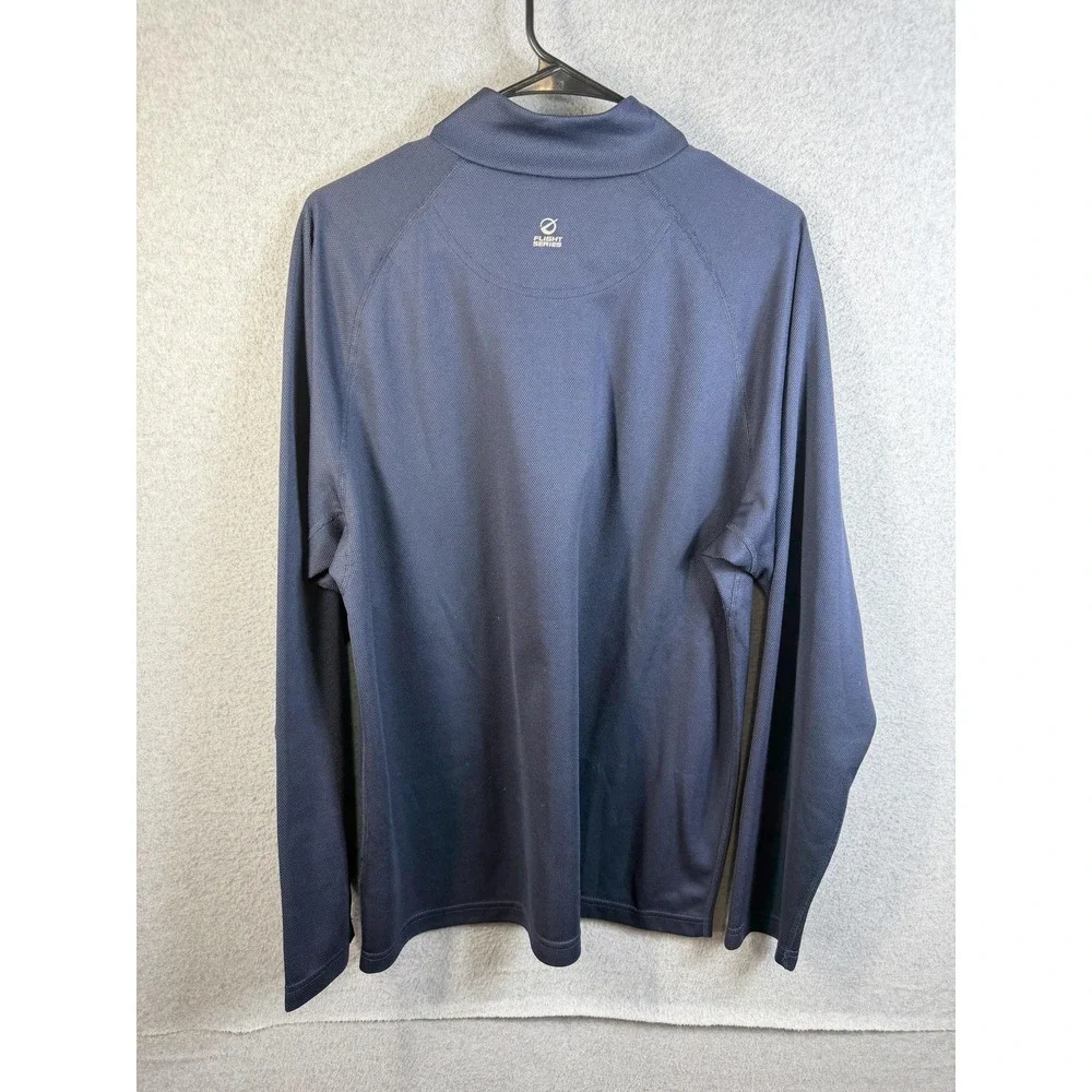 The North Face Pullover Mens Large Blue Flight Series VaporWick 1/4 Zip Athletic